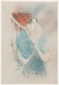 Post Impression Prints: Elsa, Dite la Viennoise, 1897. Creator: Henri de Toulouse-Lautrec (French, 1864-1901)