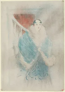 Prostitution Prints: Elsa, dite la Viennoise, 1897. Creator: Toulouse-Lautrec, Henri, de (1864-1901)