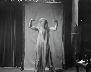 Dufour Elsie Prints: Elsie Dufour dancer, between 1918 and 1920. Creator: Arnold Genthe