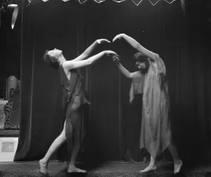 Head Back Prints: Elsie Dufour dancers, between 1918 and 1920. Creator: Arnold Genthe