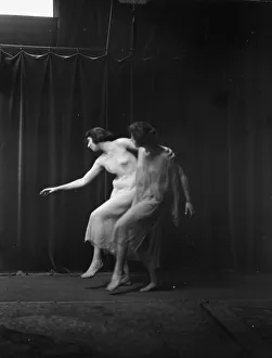Dufour Elsie Prints: Elsie Dufour dancers, between 1918 and 1920. Creator: Arnold Genthe