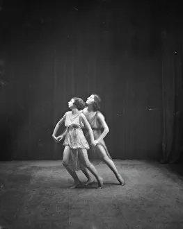 Dufour Elsie Prints: Elsie Dufour dancers, between 1918 and 1920. Creator: Arnold Genthe