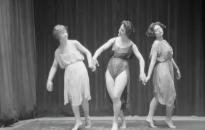 Dufour Elsie Prints: Elsie Dufour dancers, between 1918 and 1920? Creator: Arnold Genthe