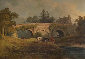 Gastineau Prints: Eltham Bridge, Kent, 19th century, (1935). Artist: Henry Gastineau