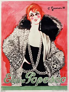 Elvira Popescu, 1925. Creator: Gesmar, Charles (1900-1928)