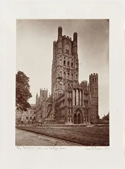 Evans Frederick Henry Hon Frps Prints: Ely Cathedral From Bishop's Green (image 2 of 2)
