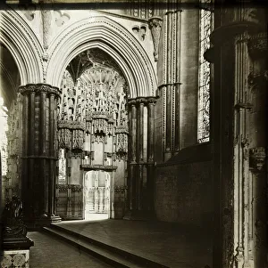 Evans Frederick Henry Hon Frps Prints: Ely Cathedral, c. 1891. Creator: Frederick Henry Evans