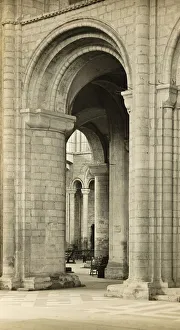 Ely Cathedral: Nave into North Transept, 1891. Creator: Frederick Henry Evans Ely Cathedral: Nave into North Transept, 1891. Creator: Frederick Henry Evans