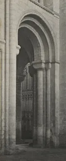 1853 1943 Prints: Ely Cathedral, Nave, Southwest Corner, c