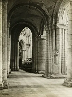 Ely Cathedral: North Aisle to East, 1891. Creator: Frederick Henry Evans Ely Cathedral: North Aisle to East, 1891. Creator: Frederick Henry Evans