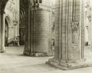 Evans Frederick Henry Hon Frps Prints: Ely Cathedral: Octagon to Choir from North Nave Aisle, c. 1891