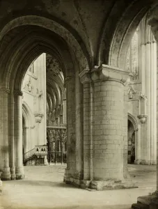 Evans Frederick Henry Hon Frps Prints: Ely Cathedral: Octagon from North Aisle, c. 1891. Creator: Frederick Henry Evans