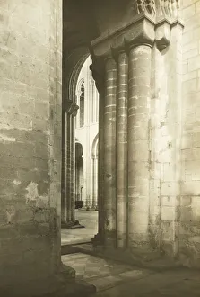 Evans Frederick Henry Hon Frps Prints: Ely Cathedral: Southwest Transept into Nave, c. 1891. Creator: Frederick Henry Evans