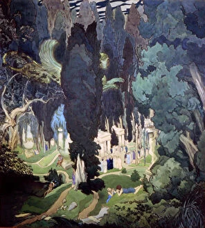 Images Dated 17th May 2018: Elysium, 1906. Artist: Leon Bakst