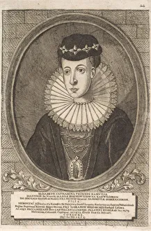 Radziwill Prints: Elzbieta Radziwill (Sieniawski). From: Icones Familiae Ducalis Radivilianae, 1758