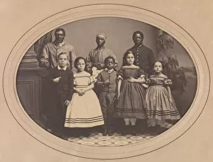 Emancipated Gallery: Emancipated Slaves Brought from Louisiana by Colonel George H. Banks, December 1863