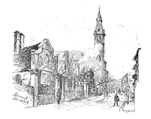 Ward Downey Prints: Emanuel Hospital, 1890. Artist: Hume Nisbet