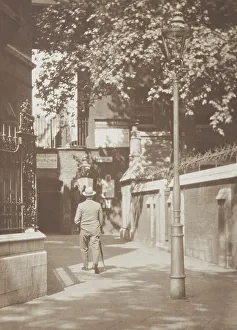 Embankment Prints: An embankment corner. From the album: Photograph album - London