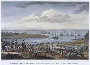 Couche Gallery: The Embarkation of the English in Holland, 30 November 1799