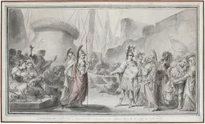 Saracen Prints: The embarkation of Louis IX from Aigues-Mortes