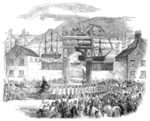 Farewell Prints: The Embarkation of the Prince of Wales at the Queen's Wharf