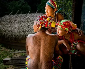 Panamanian Collection: Embera Women. Creator: Dorte Verner