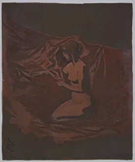 Embers Glow, 1890-1897. Creator: Theodore Roussel (French, 1847-1926)