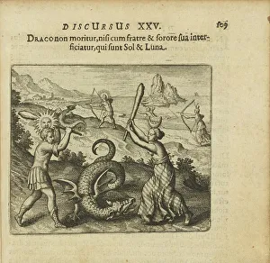Graphics Prints: Emblem 25. The dragon does not die unless killed by his brother and sister