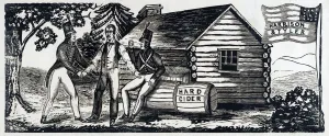 Presidential Election Prints: Emblem for the Harrison & Tyler Presidential Campaign in 1840, 1840
