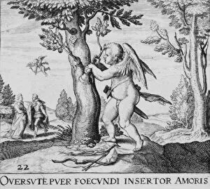 Images Dated 27th October 2020: Emblemata Secularia, 1611. Creator: Theodore de Bry