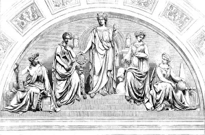 Spinning Prints: Emblematic Group of Figures, by Mr