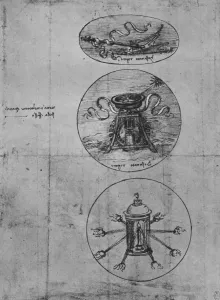 Three Emblems, c1480 (1945). Artist: Leonardo da Vinci