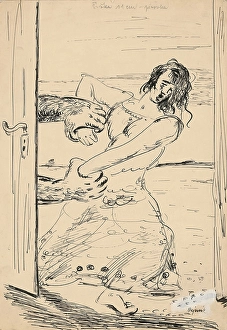 Isolation Prints: Embrace, 1936. Creator: Cyprian Majernik