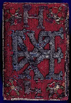 Prayer Book Prints: Embroidered back cover of prayer book, 1545. Creator: Unknown