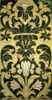 Embroidered Tapestry, 17th century. Artist: West European Applied Art Embroidered Tapestry, 17th century. Artist: West European Applied Art