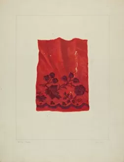 Frank J Mace Collection: Embroidery, 1935 / 1942. Creator: Frank J Mace