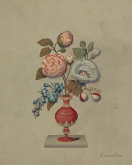 Eugene Croe Gallery: Embroidery, c. 1936. Creator: Eugene Croe