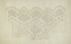 Embroidery, c. 1937. Creator: Henry Rasmusen