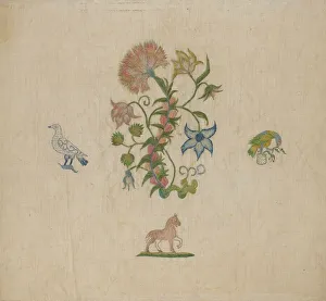 Embroidery, c. 1940. Creator: Isabella Ruth Doerfler