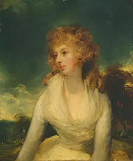 Lawrence Thomas Prints: Emelia Crockatt, Mrs. Ayscoghe Boucherett, c1795. Creator: Thomas Lawrence