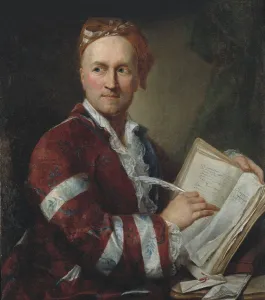 Emer de Vattel (Portrait of the Neuchatel scholar), ca 1760. Creator: Anonymous