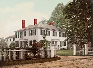 National Historic Site Prints: The Emerson House, Concord, c1900. Creator: Unknown