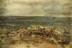 Smith Prints: The Emigrants, 1883-1889, (1946). Creator: William McTaggart