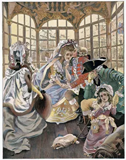 The emigration during the revolution, 18th century, c1880-1950. Artist: Ferdinand Sigismund Bac