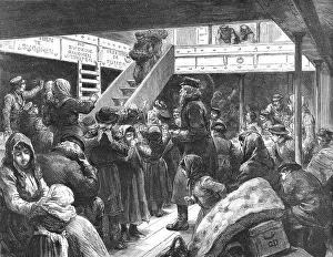 Migrating Prints: The Emigration of the Russian Jews - Sketches on board the Guion Liner Wisconsin