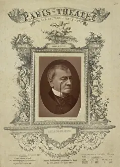Woodburytype Prints: Emile De Girardin Paris theatre cover, about 1877. Creator: J. M. Lopez