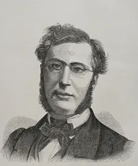 Mutton Chops Prints: Emile Ollivier (1825-1913), French statesman