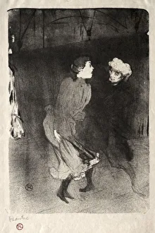 1864 1901 Prints: Emilienne dAlecon and Mariquita of the Follies-Bergere, 1893