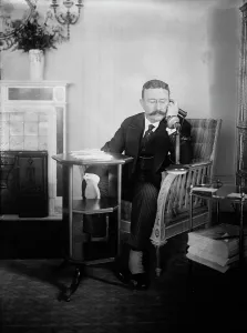 Phone Prints: Emilio de Gogorza, between c1915 and c1920. Creator: Bain News Service