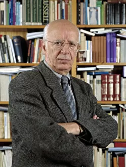 Images Dated 13th January 2015: Emilio Lledo Inigo (1927-), Spanish philosopher, photo 1997